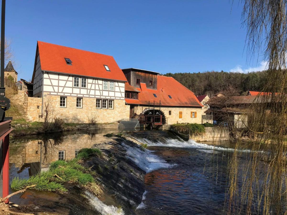 Ferienwohnung Auszeit Am Kurpark Bad Berka - Balkon - Ruhige Lage- Gratis Parkplatz & Wlan Kültér fotó