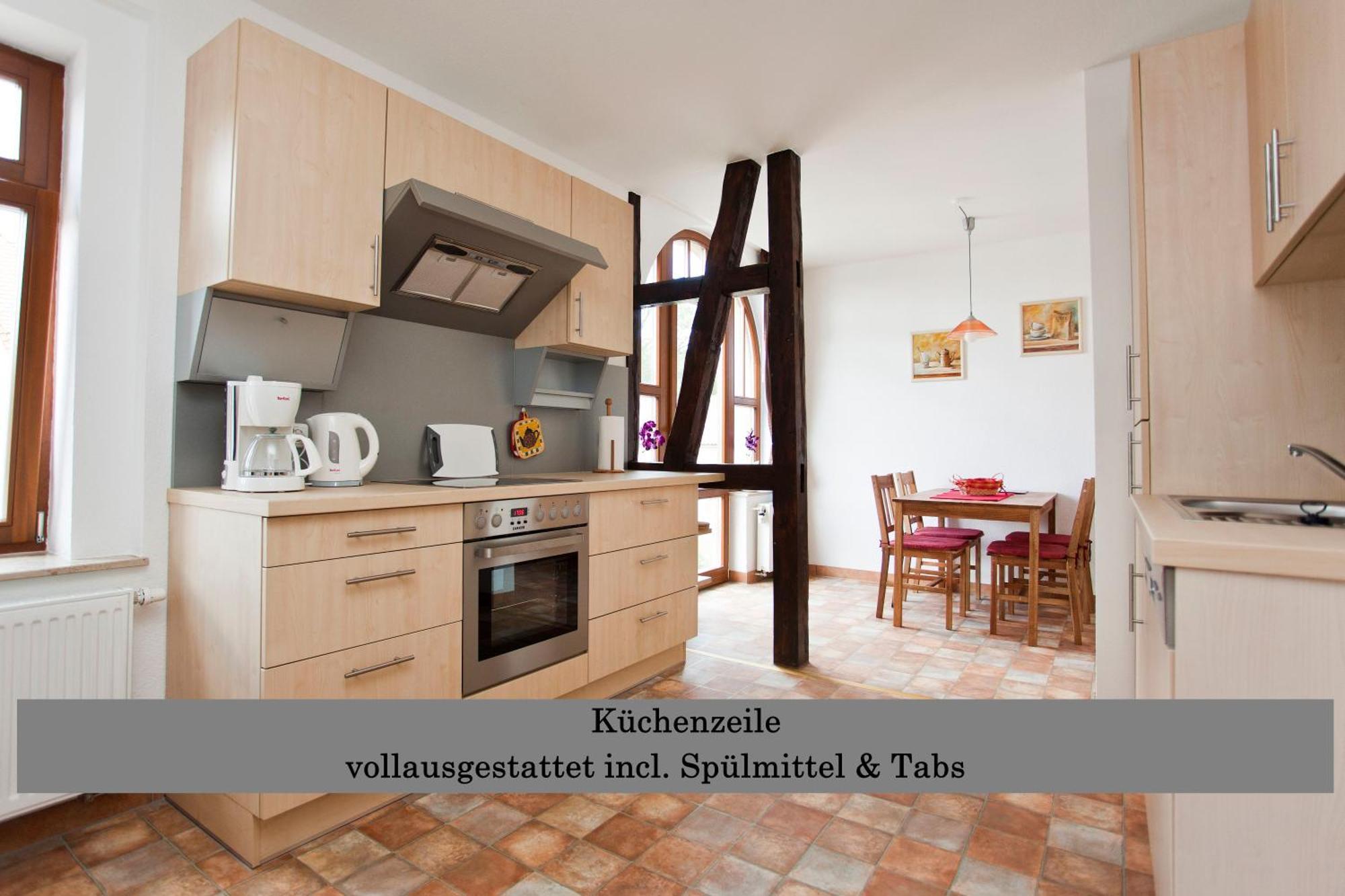 Ferienwohnung Auszeit Am Kurpark Bad Berka - Balkon - Ruhige Lage- Gratis Parkplatz & Wlan Kültér fotó