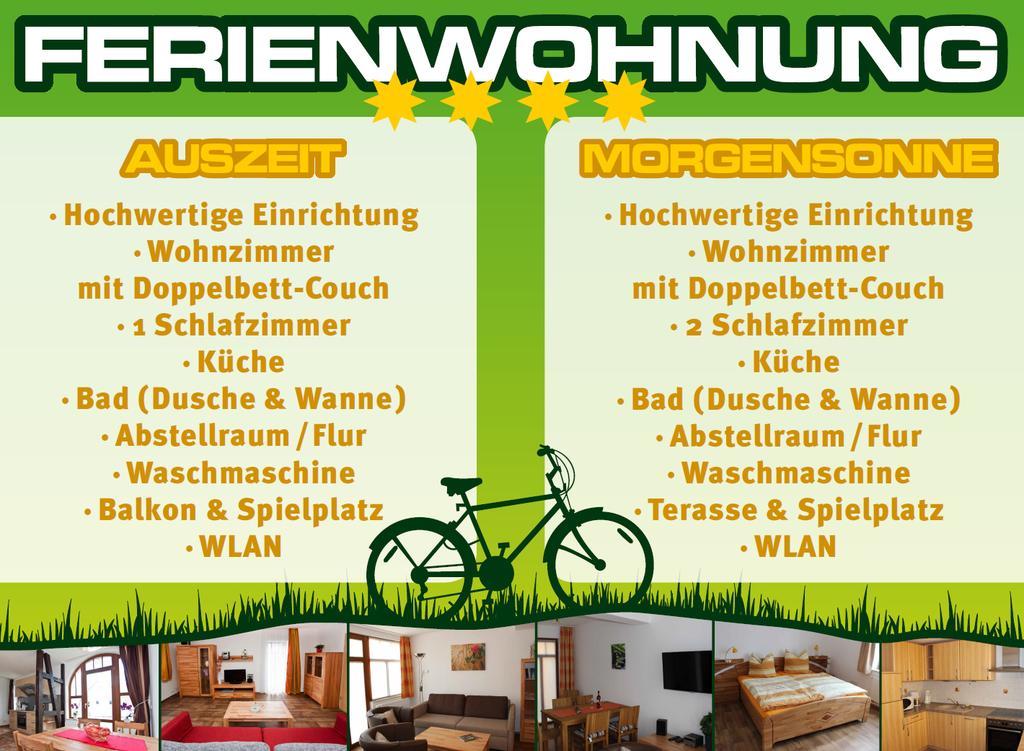 Ferienwohnung Auszeit Am Kurpark Bad Berka - Balkon - Ruhige Lage- Gratis Parkplatz & Wlan Szoba fotó